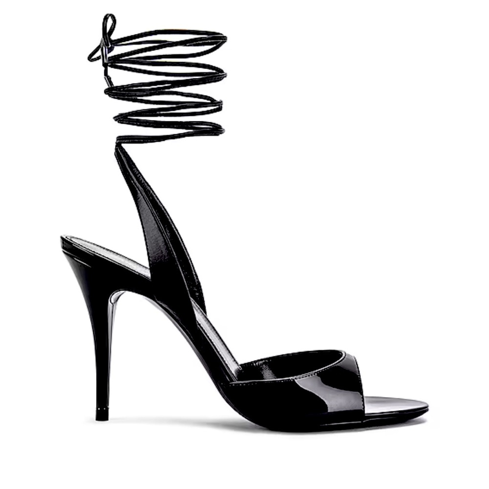 Saint Laurent Strap Heel Sandal